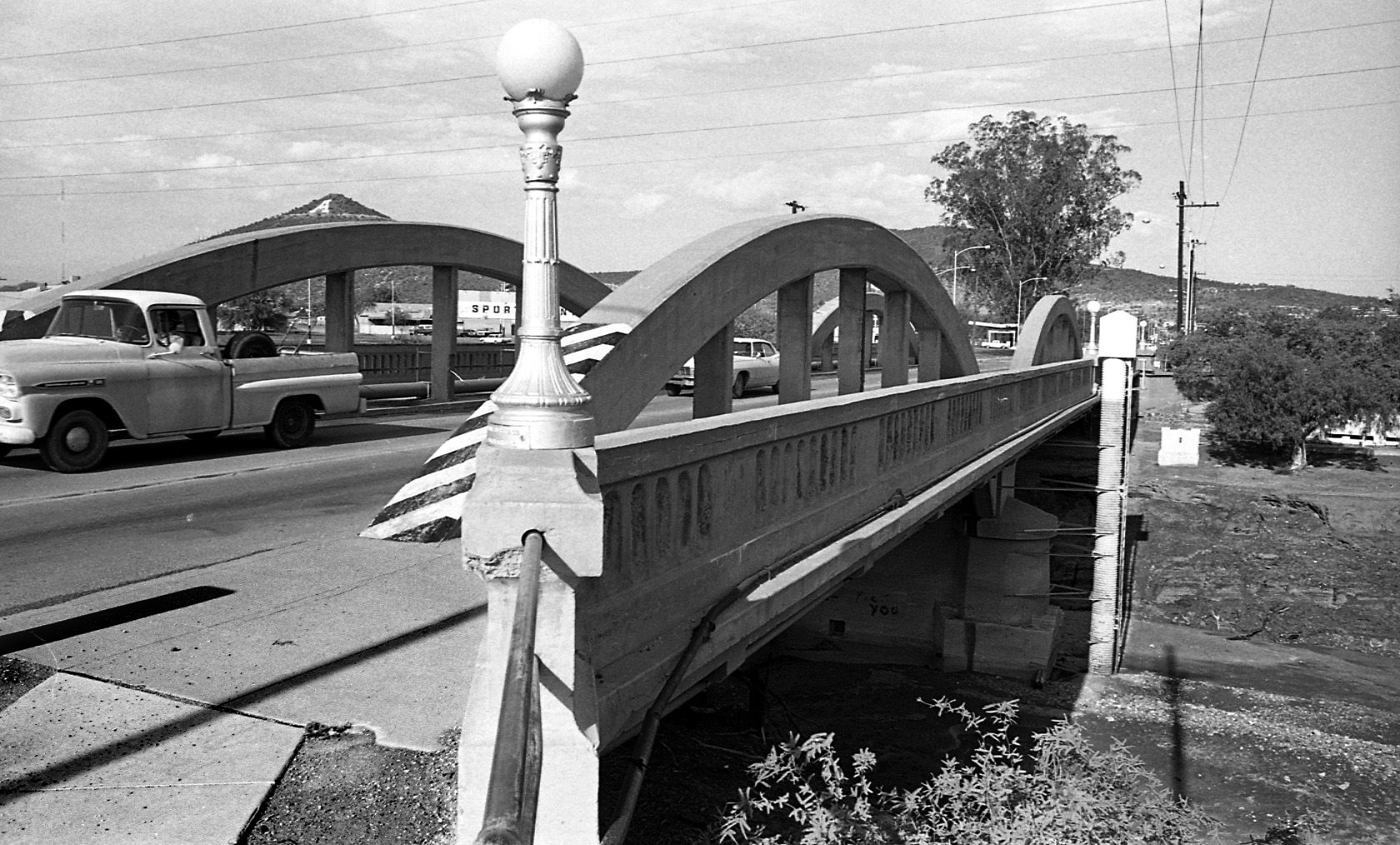 Bridge over Santa Cruz River